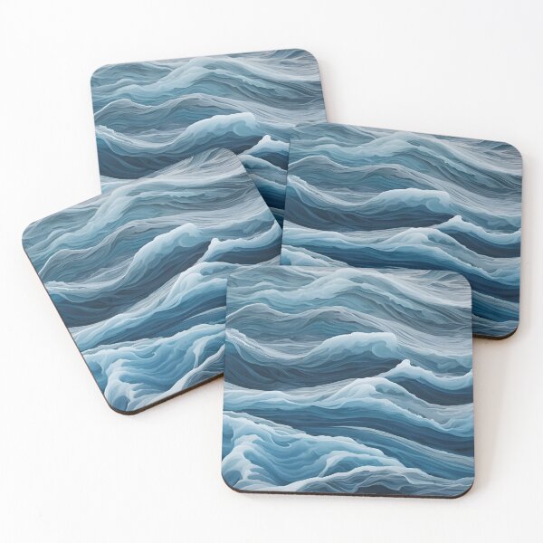 Item preview, Frozen Blue Waves designed and sold by Have Mercy.