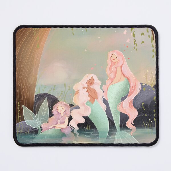 Item preview, Mermaid Lagoon Illustration  designed and sold by Artofstephmarie.