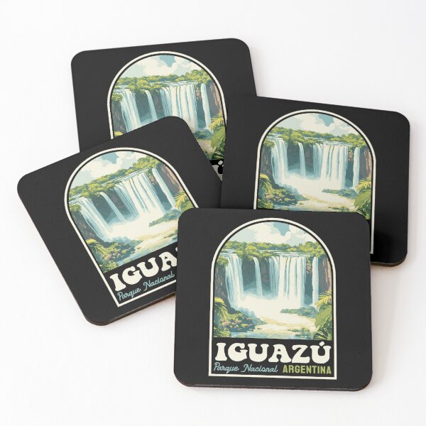 Item preview, Parque Nacional Iguazú Argentina Cataratas del Iguazú Retro Vintage Recuerdo de viaje designed and sold by JackCurtis1991.
