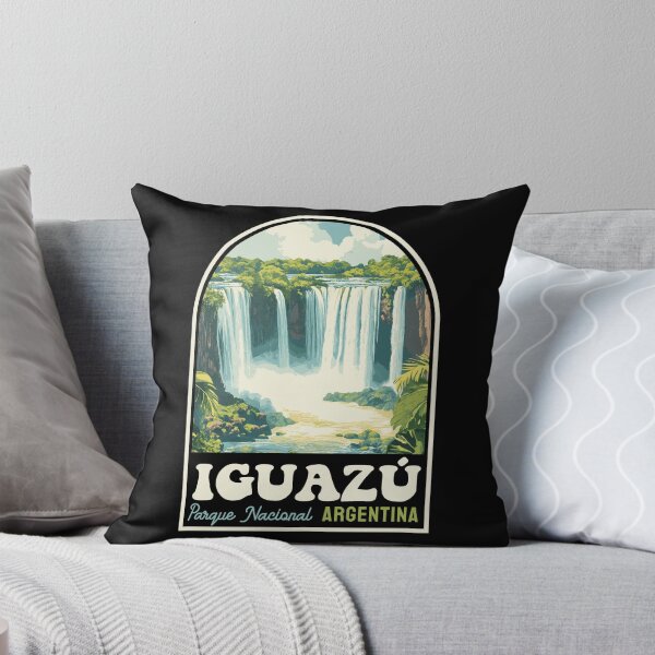 Item preview, Iguazu National Park Argentina Iguazú Falls Retro Vintage Travel Souvenir designed and sold by JackCurtis1991.