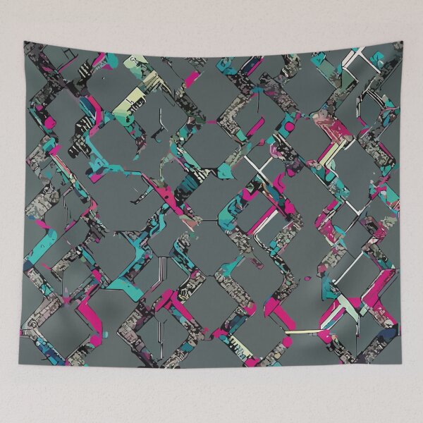 Item preview, techno abstract DNA designed and sold by ARTCWC.