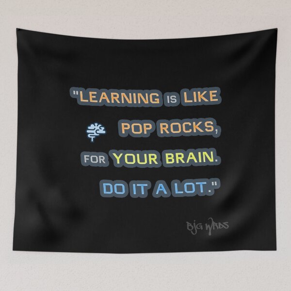 Item preview, "LEARNING..." Quote 10/10/2024 designed and sold by BJGWRDS.