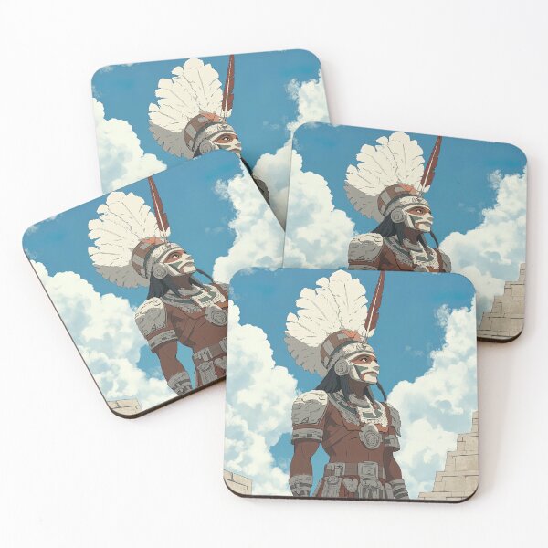 Item preview, Mayan warrior | Anime style designed and sold by ComicsFactory.