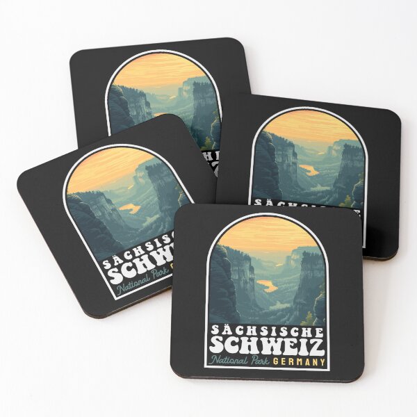 Item preview, Saxon Switzerland National Park Germany Retro Vintage Travel Souvenir designed and sold by JackCurtis1991.