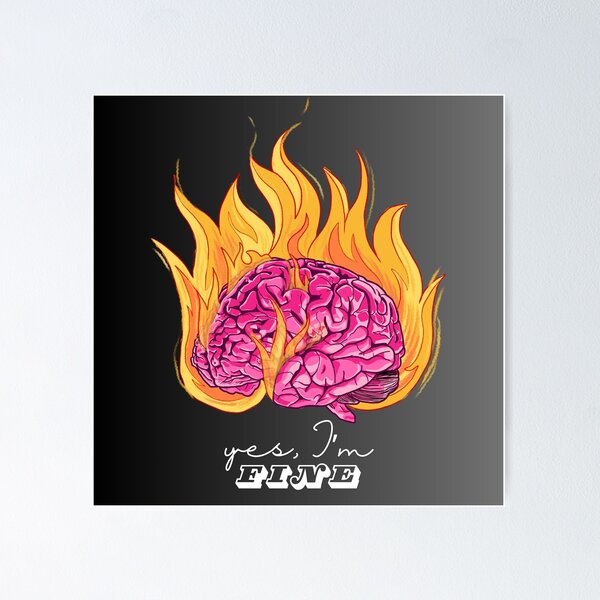 Item preview, Yes I'm Fine Chronic Illness Awareness designed and sold by lamjamo.