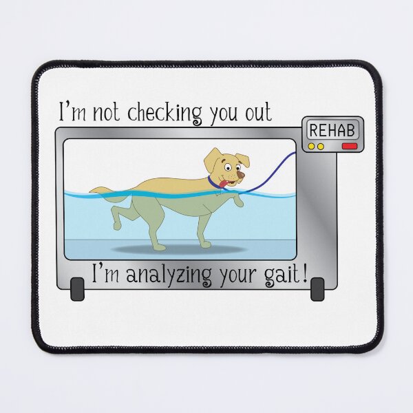Item preview, I'm Not Checking You Out, Im Analyzing Your Gait designed and sold by introVETed.