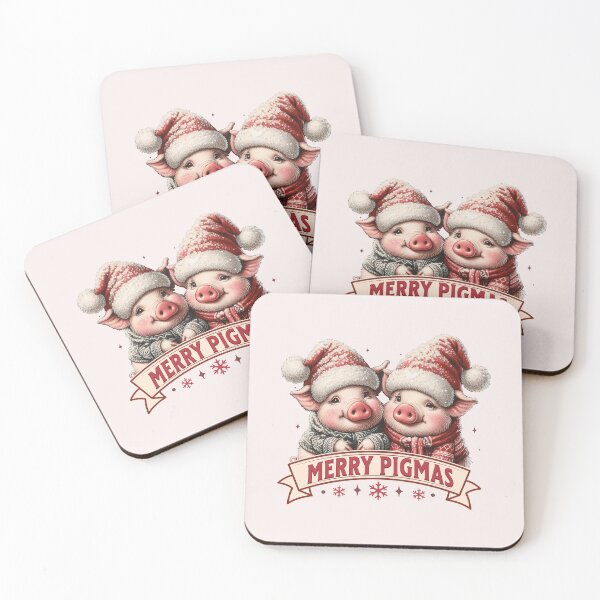 Item preview, Merry pigmas Christmas  Happy pig Year , Funny Christmas pig, pig lover gift, pig mom  designed and sold by InspireGlow.