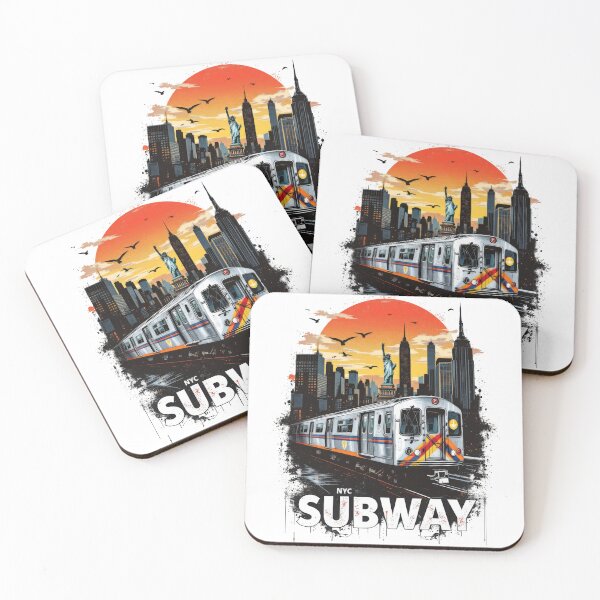 Item preview, New York Subway NYC Subway Train designed and sold by MayaDelaye.