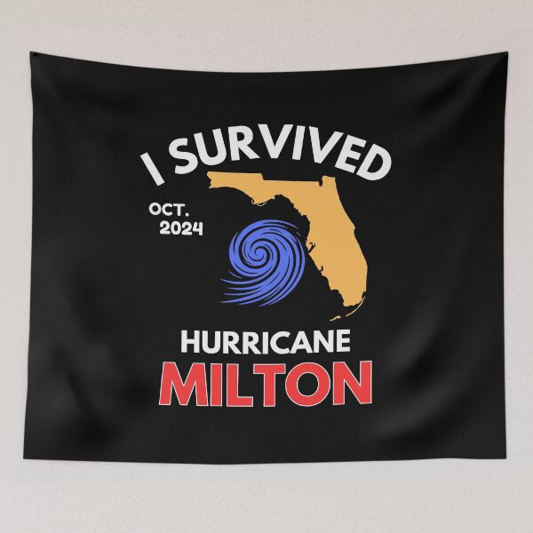 Item preview, I Survived Hurricane Milton October 2024 designed and sold by ANNINOART ⭐⭐⭐⭐⭐.