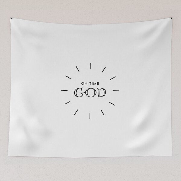 Item preview, On Time God cute design designed and sold by LeesClose123.