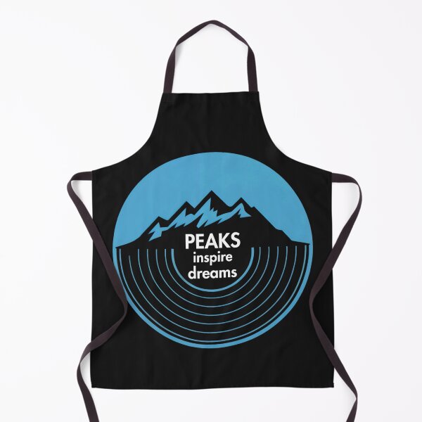 Item preview, Peaks Inspire Dreams Mountain Vinyl Adventure Hiking designed and sold by Anniko Art Studio.