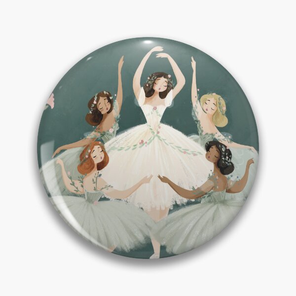 Item preview, Flower Ballet Illustration  designed and sold by Artofstephmarie.