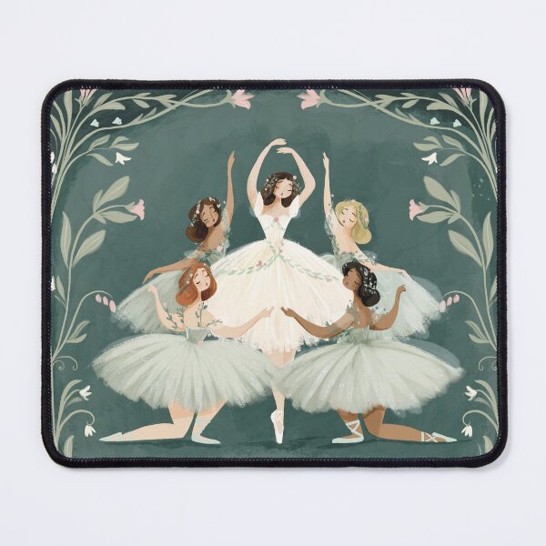 Item preview, Flower Ballet Illustration  designed and sold by Artofstephmarie.