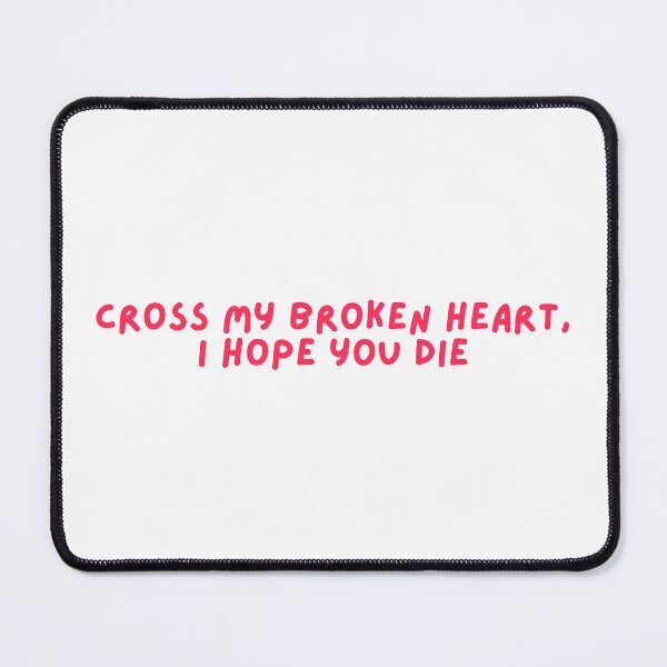 Item preview, Cross My Heart I Hope U Die Meg Smith designed and sold by Morton Designs.