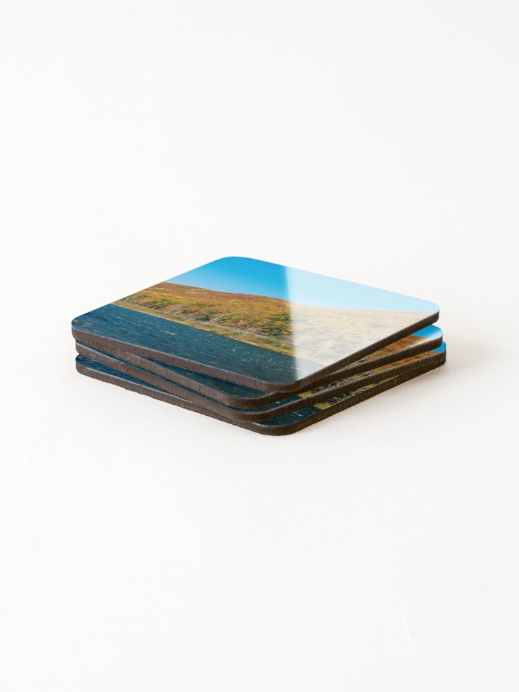 Thumbnail 4 of 5, Coasters (Set of 4), Autumn Rivers designed and sold by DeloreStudio.