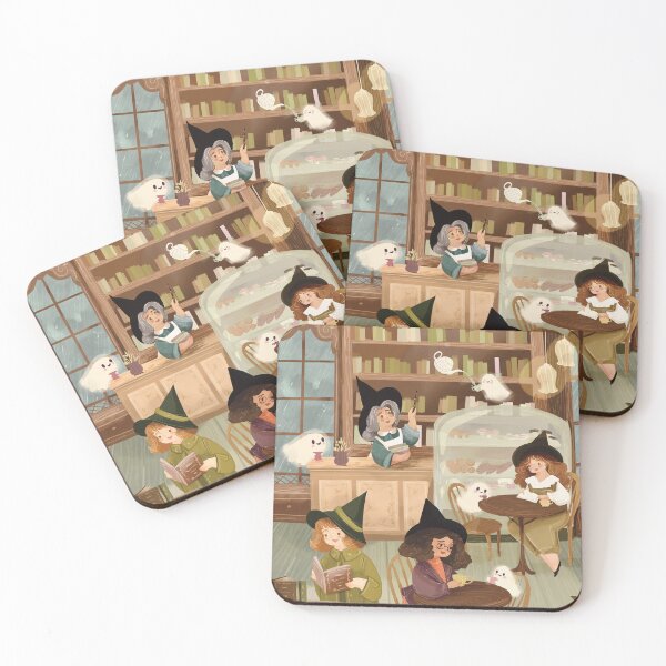 Item preview, Ghost Cafe Illustration  designed and sold by Artofstephmarie.