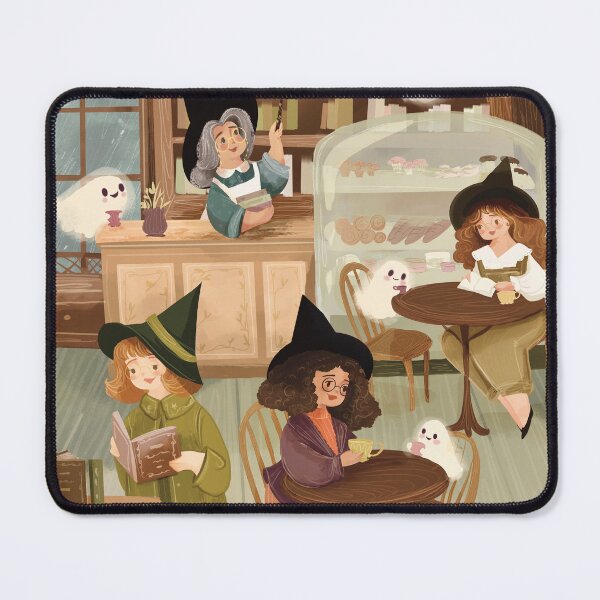 Item preview, Ghost Cafe Illustration  designed and sold by Artofstephmarie.
