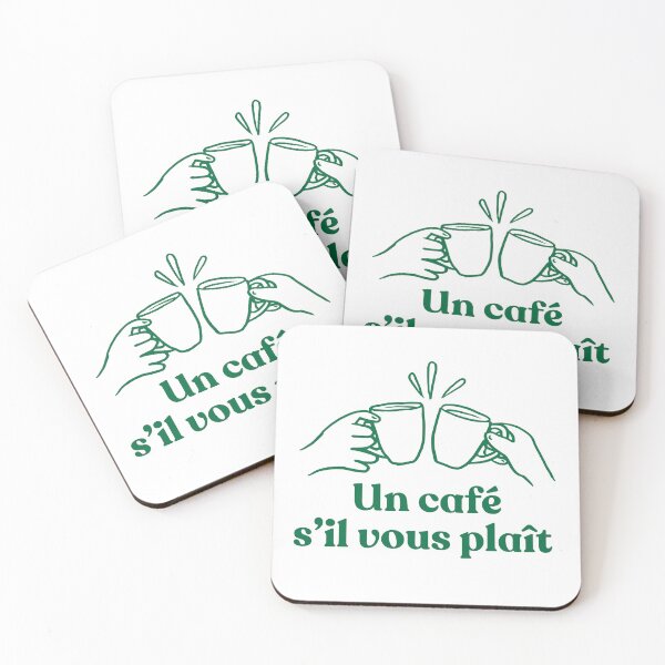 Item preview, Un café s'il vous plaît  designed and sold by Rocky Designs.