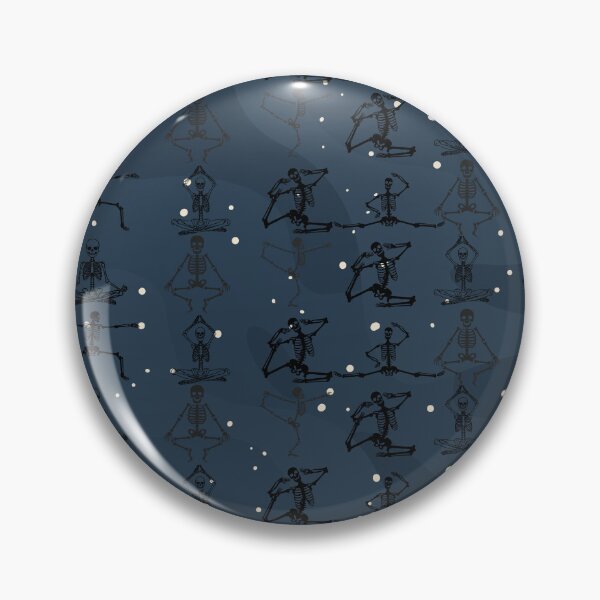 Item preview, Spooky Skeleton Yoga Flow designed and sold by mamolebo.