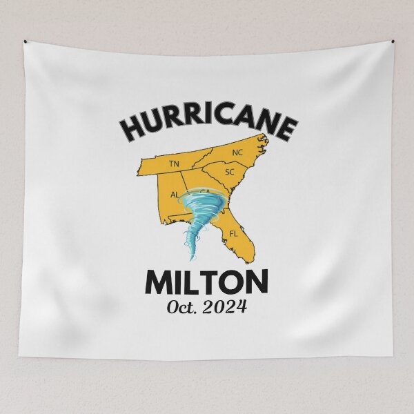 Item preview, Hurricane Milton October 2024 designed and sold by ANNINOART ⭐⭐⭐⭐⭐.