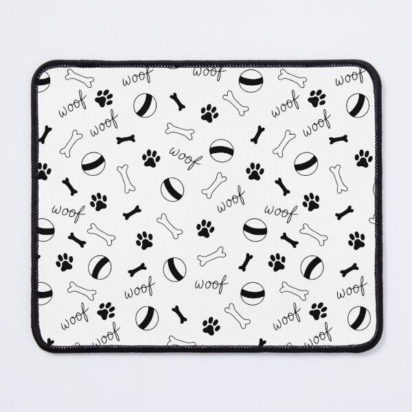 Item preview, Dog pattern, dog paw print pattern, woof dog bone dog ball pattern designed and sold by CEB1700.