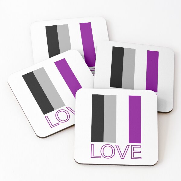Item preview, Asexual Flag Pride Love designed and sold by Jeallan Designs.