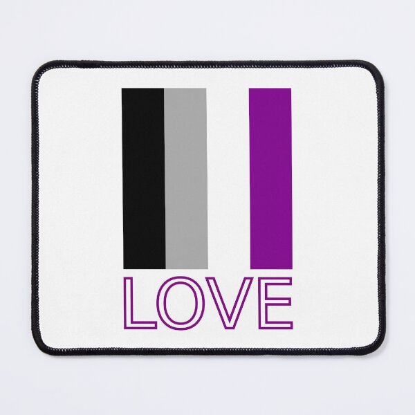 Item preview, Asexual Flag Pride Love designed and sold by Jeallan Designs.