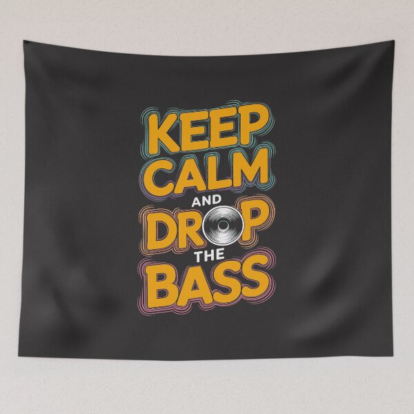 Item preview, Keep Calm and Drop the Bass" DJs best designed and sold by paulo silveira.