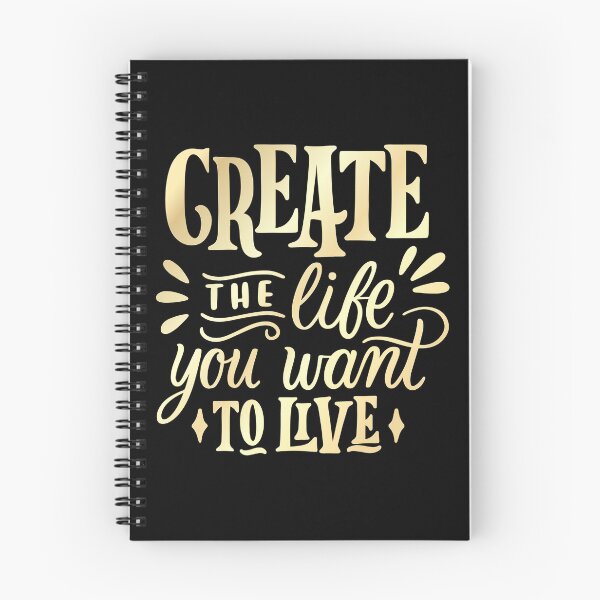 Item preview, Create the life you want to live designed and sold by Kubala Designs.
