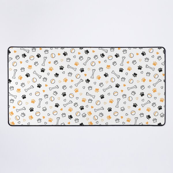 Item preview, Dog pattern, dog paw print pattern, woof dog bone dog ball pattern designed and sold by CEB1700.