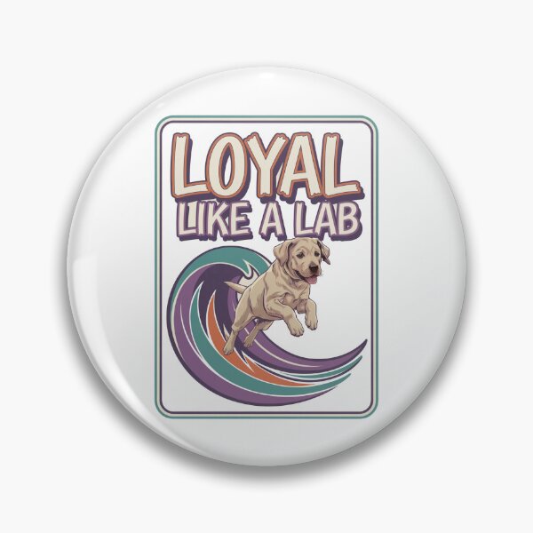 Item preview, Vintage Graphic Labrador Loyalty  designed and sold by mpwme.