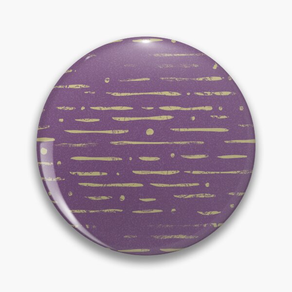 Item preview, Dot-Dash Distressed Pattern - Plum + Gold designed and sold by Irene Estelle.
