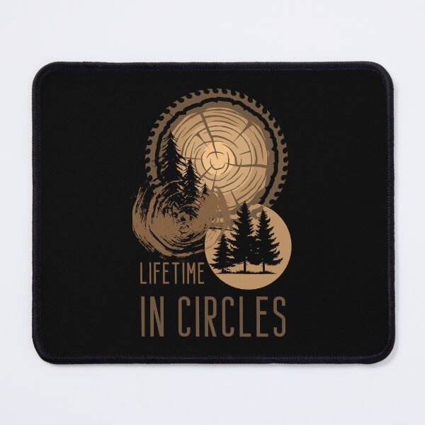 Item preview, Wood Growth Rings Lifetime In Circles designed and sold by ToxiCool.