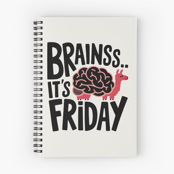 Item preview, Brains… It's Friday – Funny Llama Brain designed and sold by PragmaticP.
