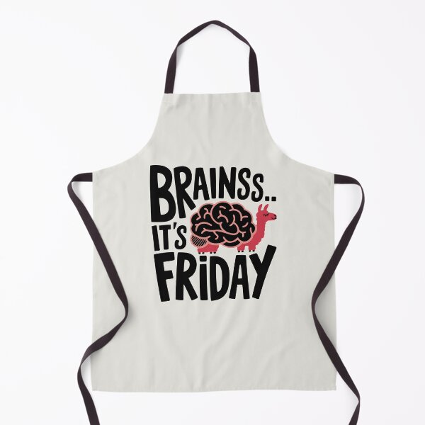 Item preview, Brains… It's Friday – Funny Llama Brain designed and sold by PragmaticP.