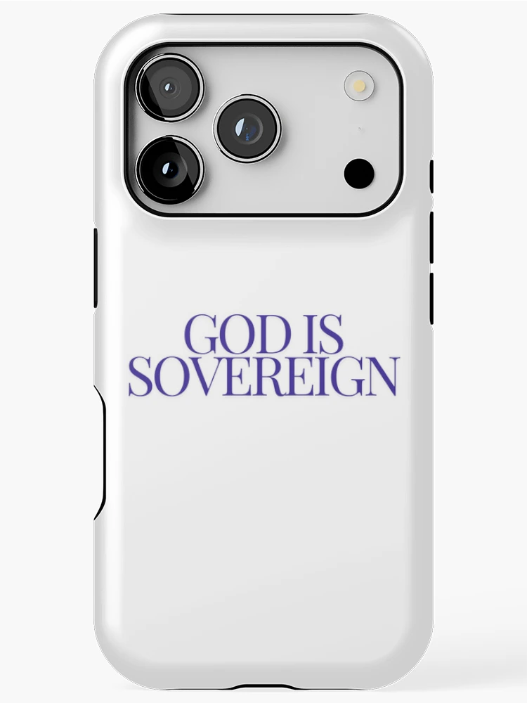 Thumbnail 1 of 4, iPhone Case, God Is Sovereign designed and sold by RISEONLINE.