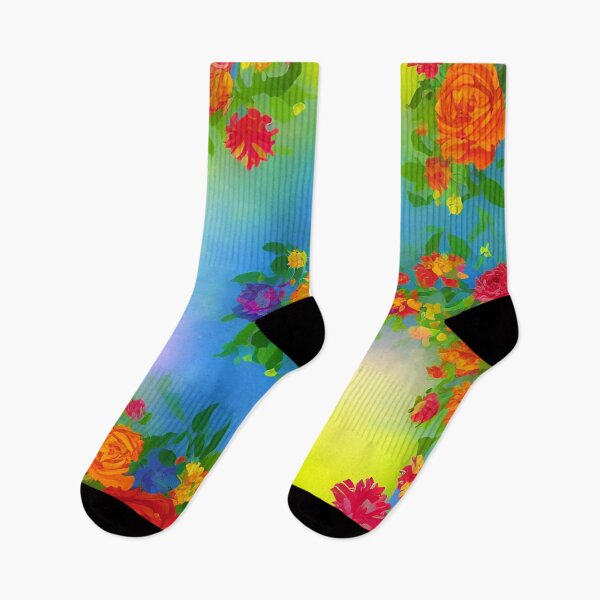 Item preview, Bright Colorful Floral designed and sold by BubbleGalaxy.