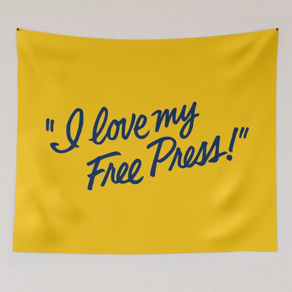 Item preview, I Love My Free Press designed and sold by ourkid.