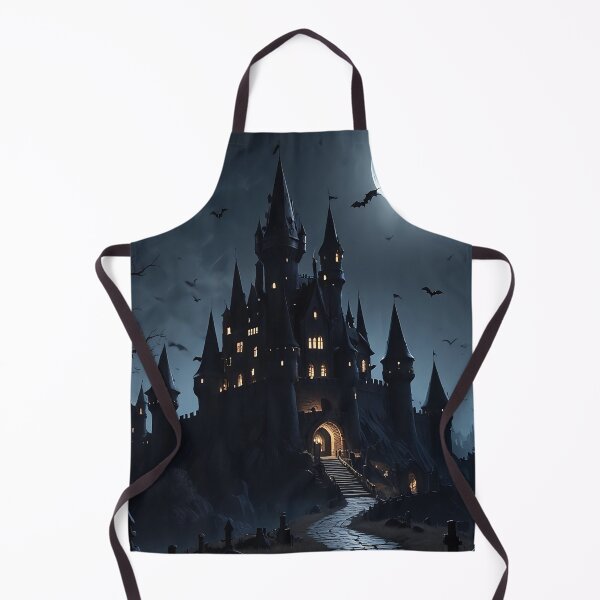 Item preview, Halloween castle designed and sold by Palatinasart.