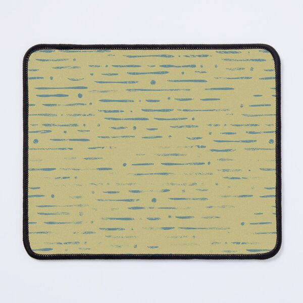 Item preview, Dot-Dash Distressed Pattern - Gold + Peacock designed and sold by Irene Estelle.