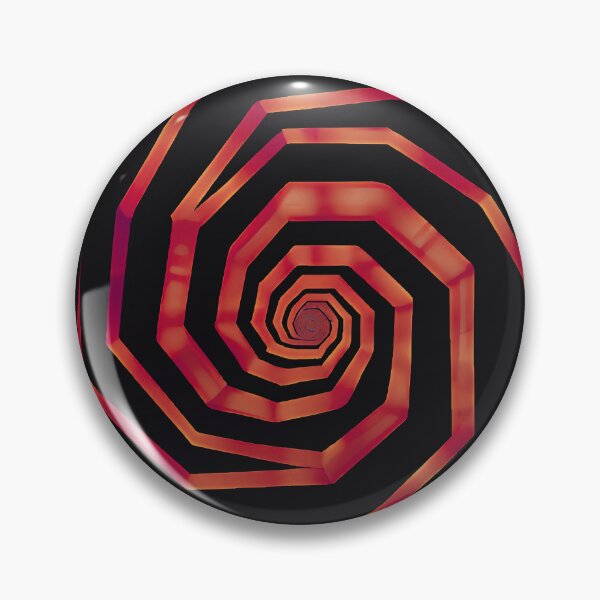Item preview, Copy of Copy of SPIRALIS BLUE - Geometric pattern where angular lines create a spiral effect designed and sold by Atmosferica.