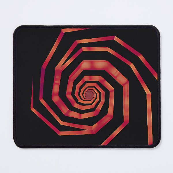 Item preview, Copy of Copy of SPIRALIS BLUE - Geometric pattern where angular lines create a spiral effect designed and sold by Atmosferica.