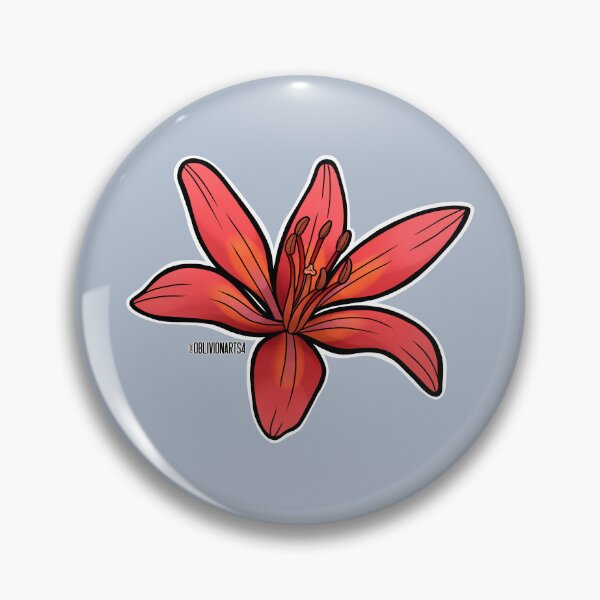 Item preview, Fire Red Lily designed and sold by OblivionArts4.