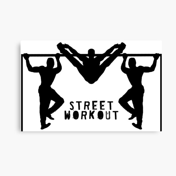 STREET WORKOUT Canvas Print