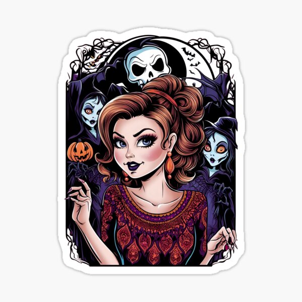 Item preview, Gothic Witch Queen - Dark Halloween designed and sold by Jacob-InkTees.