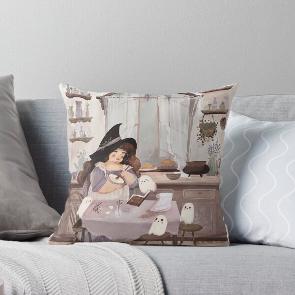 Item preview, Baking Witch Illustration  designed and sold by Artofstephmarie.