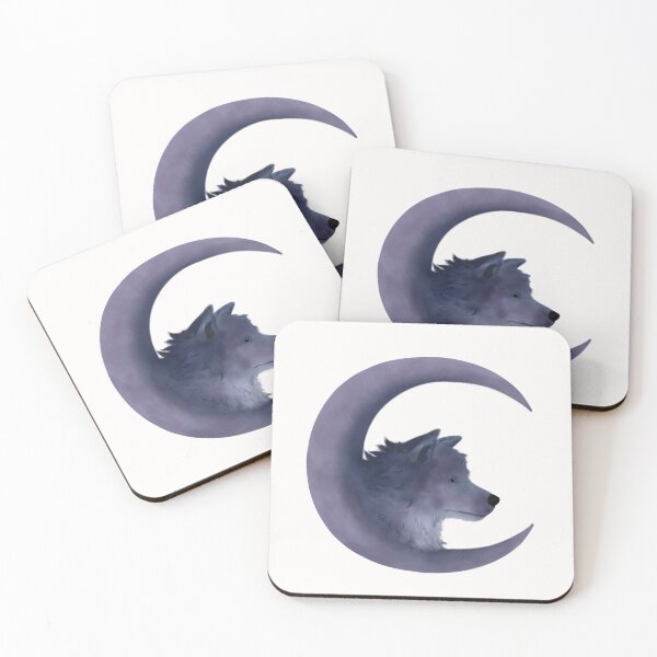 Item preview, The moon wolf designed and sold by yuliiart.