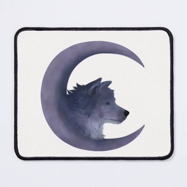 Item preview, The moon wolf designed and sold by yuliiart.