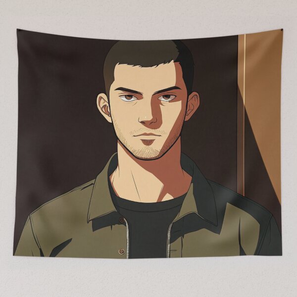 Item preview, Ukrainian man, portrait  | Anime style designed and sold by ComicsFactory.
