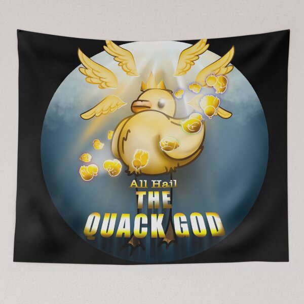 Item preview, THE QUACK GOD designed and sold by NectarBrush.
